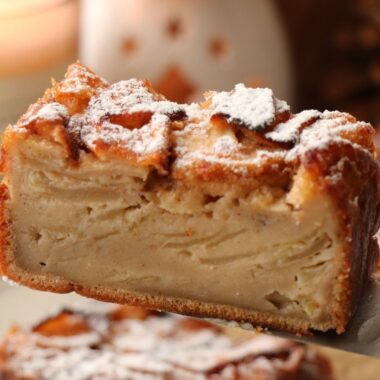 Французький яблучний пиріг невидимка