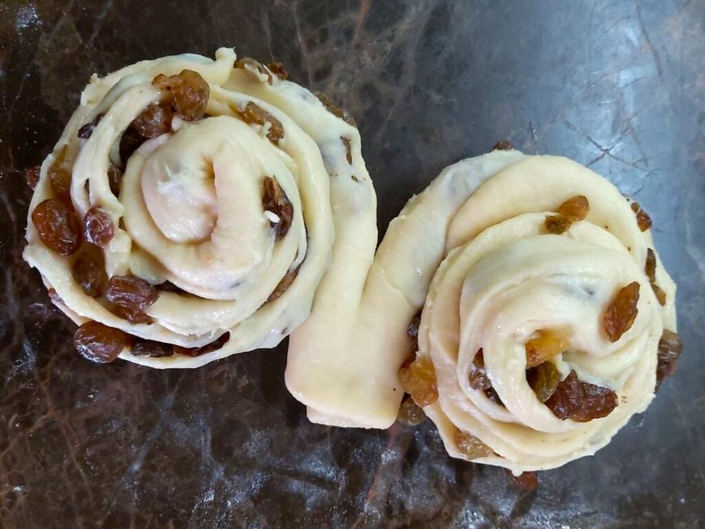 Крафін з родзинками